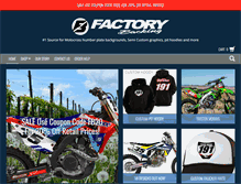 Tablet Screenshot of factorybacking.com